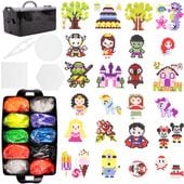 Koraliki Do Prasowania 10000 Fluorestencyjne Prasowanki Szablony Kufer