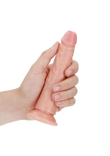 slim realistic dildo with suction cup - 6""/ 15,5 cm na Arena.pl