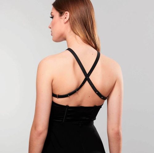 bijoux indiscrets - maze chest thin harness black na Arena.pl