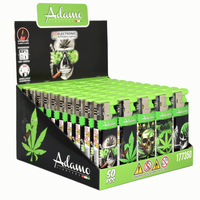 box - 50 x zapalniczka żarowa adamo skull weed mix