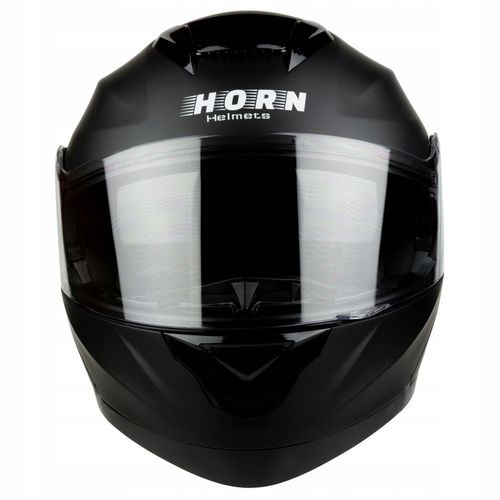 Kask Szczękowy Motocyklowy HORN H926 Czarny Matowy + Blenda ECE 22-06 L na Arena.pl