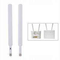 2x ANTENA DO ROUTERA LTE 4G HUAWEI B535 B525 B315 B715 ZTE MF286 SMA biała