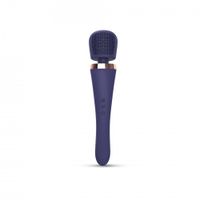 masażer różdżkowy brush crush love to love indygo usb 25 cm