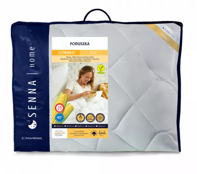 Poduszka 70x80 CORNEO ECO Senna Home zdjęcie 2