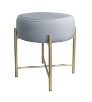 Taboret Pola noga metalowa złota BL06