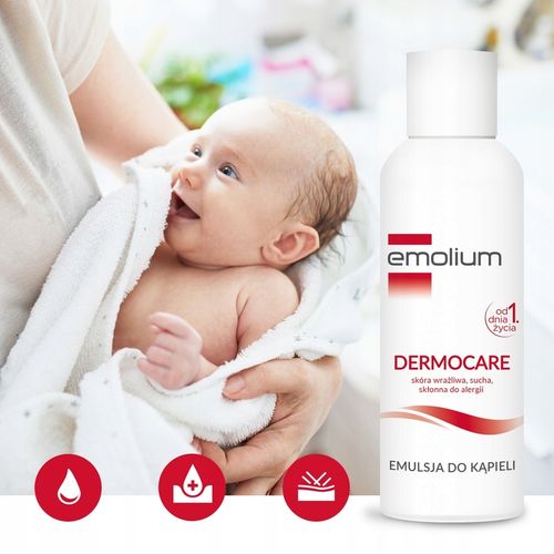 EMOLIUM DERMOCARE Emulsja Do Kąpieli 400 ML x3 na Arena.pl