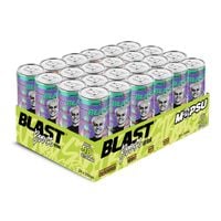 24x napój gazowany z kofeiną blast boost tripple berry 250ml