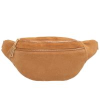 VERA PELLE nerka zamszowa saszetka biodrówka V660 camel