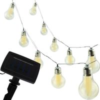 tg60455 girlanda solarna lampki solarne żarówki ogrodowa na balkon