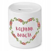 Skarbonka Dla Babci Kochana Babcia Prezent Z Nadrukiem Ze Zdjęciem