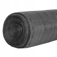 Siatka cieniująca Springos antracytowa 1,5 x 50 m 140 g/m²