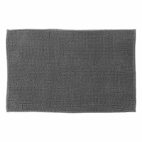 Dywanik łazienkowy Chenille 80x50cm antracytowy