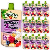 Tymbark MUS  na 2 Śniadanie Jogurt Zboża Ow Leśne 100g x 12 sztuk