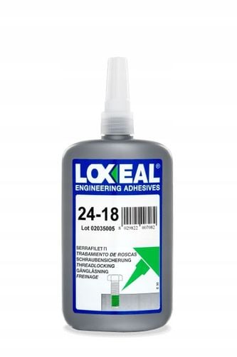 KLEJ DO GWINTÓW NAKRĘTEK ŚRUB LOXEAL 24-18 ŁATWO DEMONTOWALNY 250 ml na Arena.pl