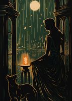 Plakat 25x35cm Nocne Szeptanie