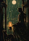 Plakat 25x35cm Nocne Szeptanie