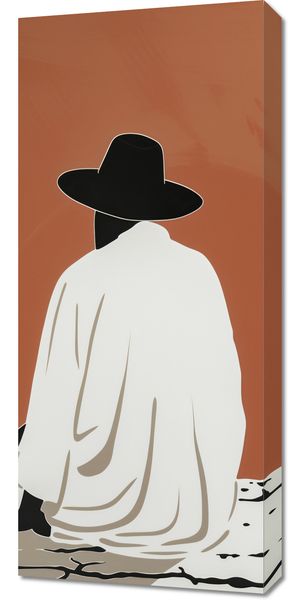 Obraz 40x90cm Rozmyślania w Oddali zdjęcie 1