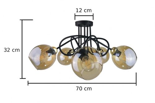 Lampa sufitowa 5xE27 VENUS GOLD na Arena.pl