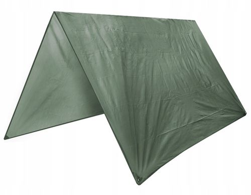 PŁACHTA PLANDEKA BIWAKOWA MFH TENT TARP 200x300cm Turystyczny Polowy OLIVE na Arena.pl