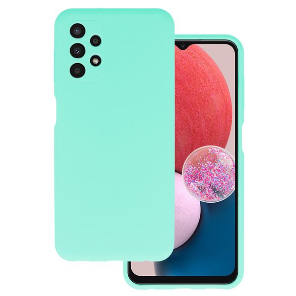 Silicone Lite Case do Samsung Galaxy A13 4G miętowy zdjęcie 1