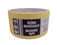 TAŚMA SAMOPRZYLEPNA MASKUJĄCA, MALARSKA - ZÓŁTA - 48mm x 25m
