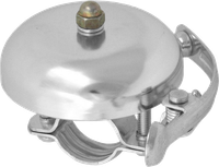 Dzwonek rowerowy typu gong srebrny Retro old style YWS-408A silver
