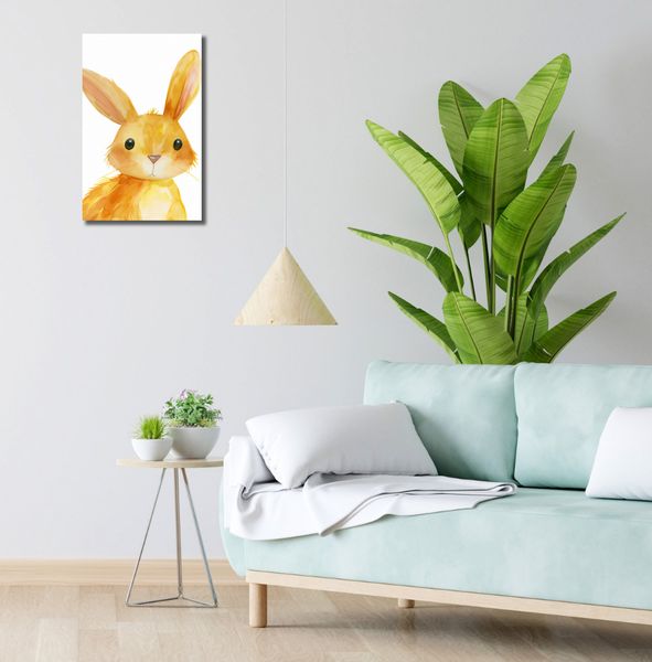 Obraz 30x50cm Słodki Zajączek zdjęcie 2