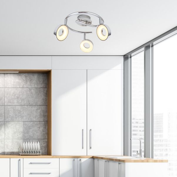 Isla spirala 3x4W LED chrom 3000K zdjęcie 2
