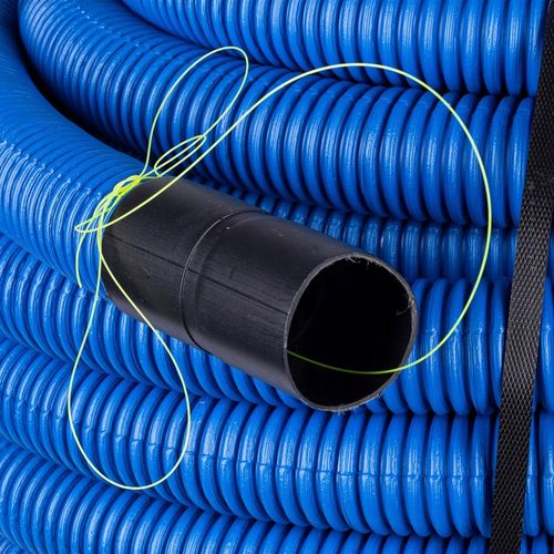 RURA KARBOWANA AROT 40mm 25m PESZEL DO ZIEMI Z PILOTEM NIEBIESKA DVR RDG na Arena.pl