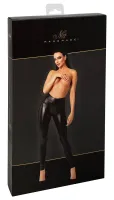 noir orgia chimera legginsy czarne z wysoką talią i zamkiem s