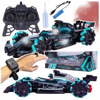 SAMOCHÓD ZDALNIE STEROWANY RC RĘKĄ GESTY PILOT AUTO 4x4 DRIFT PARA DYM A