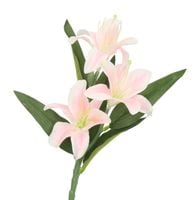 LILIA JAK ŻYWA KWIAT LILII SZTUCZNE KWIATY GAŁĄZKI 37CM