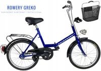 Rower Jubilat Uniwersal Składak 20 cali Składany Wigry Polski producent