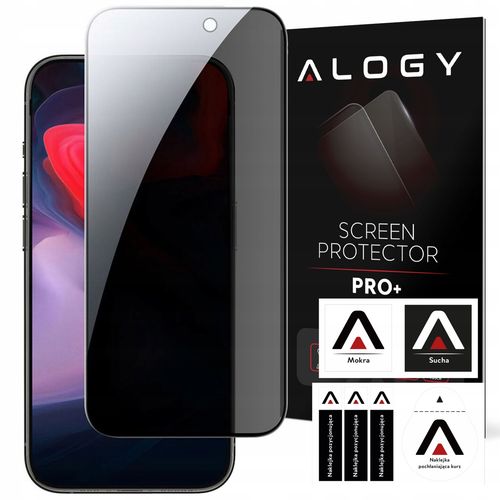 Szkło hartowane Prywatności 9H do iPhone 15 Plus/Pro Max na Arena.pl