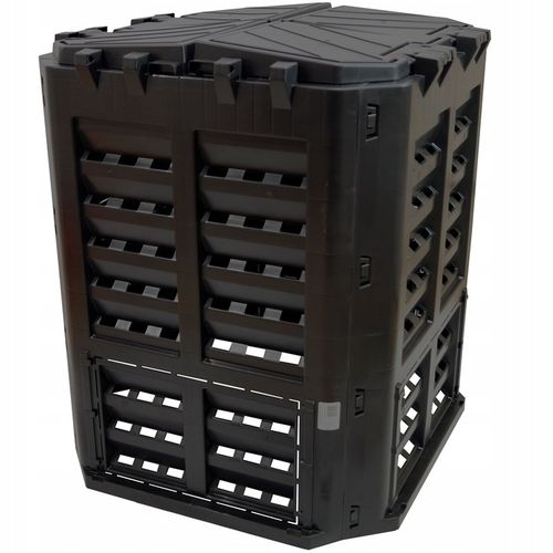 KOMPOSTOWNIK MODUŁOWY 300L CZARNY G-COMP POLSKI na Arena.pl