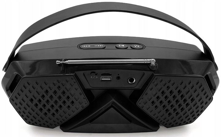 Głośnik Bluetooth MP3 radio FM mikrofon KARAOKE akumulator Media-Tech SCOUT zdjęcie 9