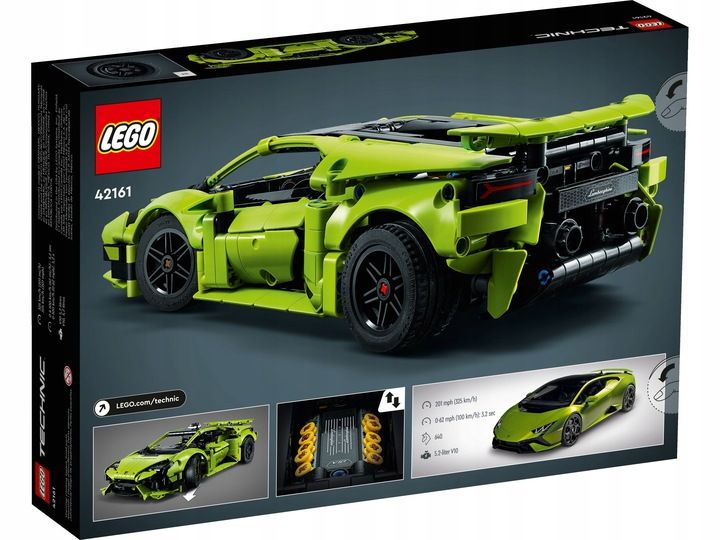 LEGO Technic 42161 Lamborghini Huracan Tecnica zdjęcie 5