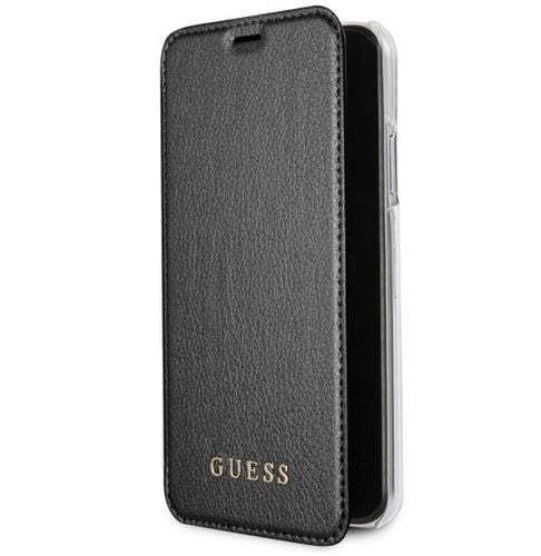 GUESS GUFLBKPXIGLTBK book iPhone X czarny Iridescent na Arena.pl