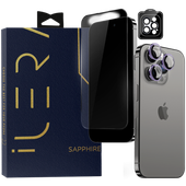 iLera Sapphire Ultra + Glass Szkło ochronne do iPhone iPhone 15 Pro