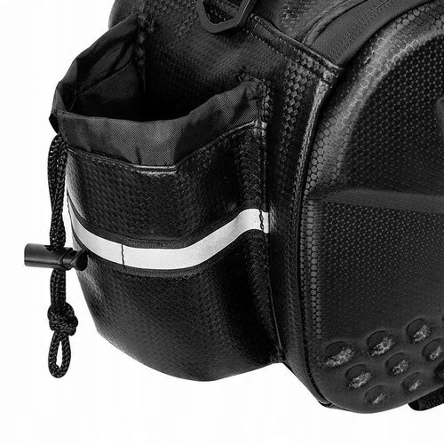 SAKWA ROWEROWA TORBA NA BAGAŻNIK ROWER ODBLASKOWA KUFER POJEMNA USZTYWNIANA na Arena.pl