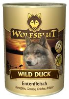 Wolfsblut Dog Wild Duck - Kaczka I Ziemniaki Puszka 395G