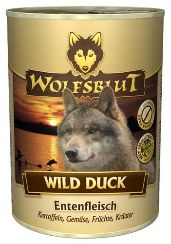 Wolfsblut Dog Wild Duck - Kaczka I Ziemniaki Puszka 395G na Arena.pl