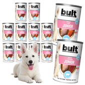 BULT JUNIOR mokra karma dla psa Mix Smaków 12x400g Dla szczeniąt
