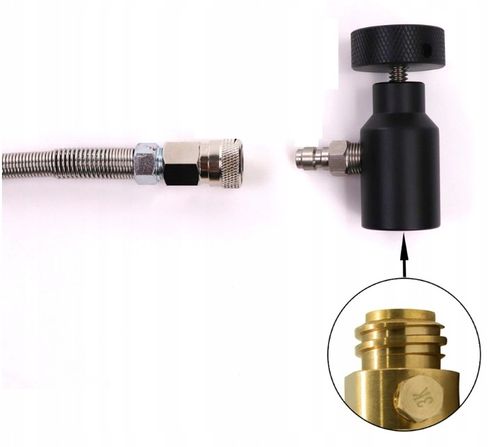 Wąż Przetoczka Adapter Do Napełniania CO2 pasuje do Sodastream brita na Arena.pl