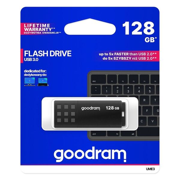GOODRAM pendrive UME3 128GB USB3.2 zdjęcie 1