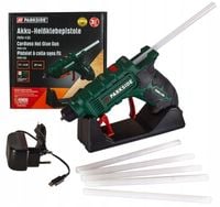 Pistolet do kleju klejenia Parkside 170 C 7mm bezprzewodowy akum. 4V 1,5 Ah