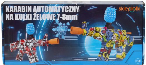 PISTOLET NA KULKI ŻELOWE WODNE AUTOMATYCZNY KARABIN DUŻY ZESTAW AKUMULATOR na Arena.pl