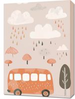 Obraz 50x70cm Wzory dla Dzieci, Dziewczynki i Chłopca - Busik