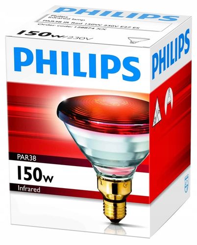 Philips Promiennik Podczerwieni PAR38 IR 150 W E27 – Terapia Cieplna na Arena.pl