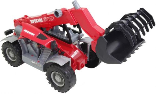 TRAKTOR ŁADOWARKA MANITOU 50CM EL.RUCHOME KOSZ na Arena.pl